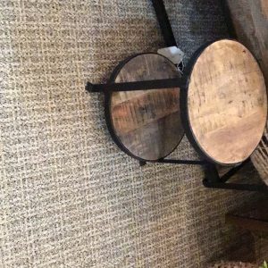 Two Tiered & Rustic Wood Stand