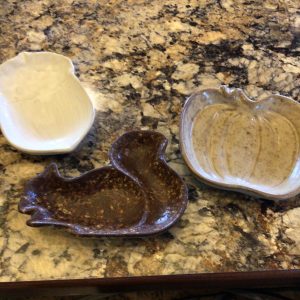 Sq/Acorn/Pumpkin Plate