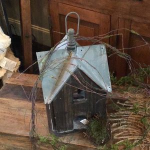 Rustic Gabled Birdhouse